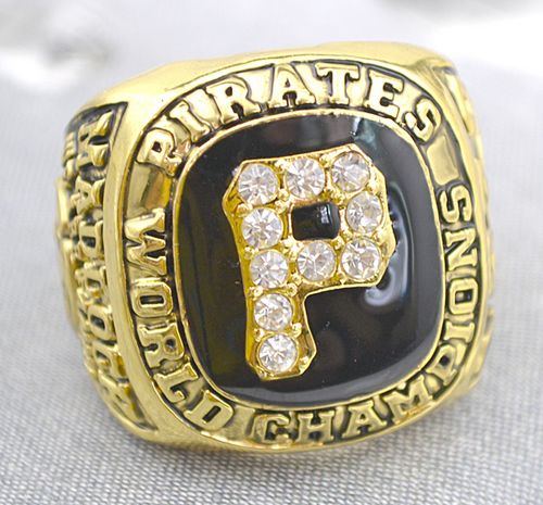 MLB Pittsburgh Pirates World Champions Gold Ring - Click Image to Close